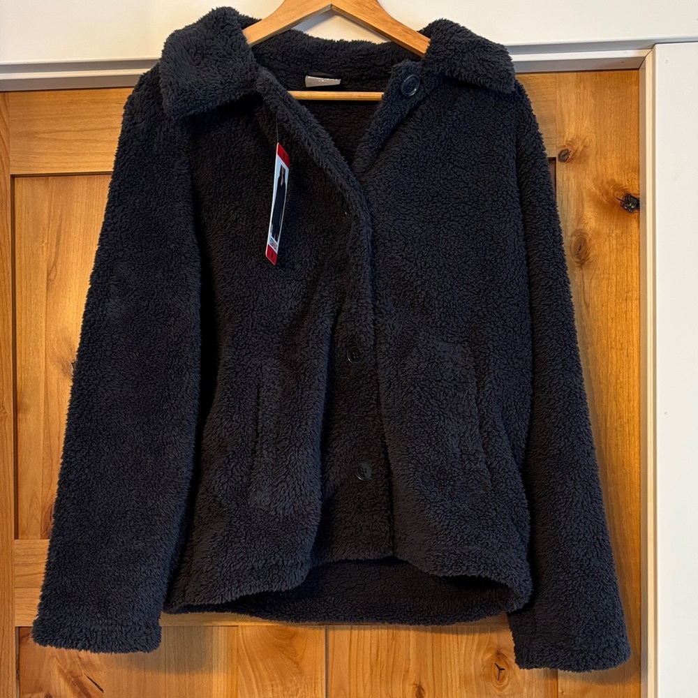 32 Degrees Dark Navy Button Jacket